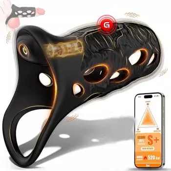 Вибрирующее кольцо для пениса, приложение для управления, удлинитель кольца для пениса, стимуляция точки G для мужского пениса, эрекция для мужчин, секс-игрушки для взрослых, секс-игрушки