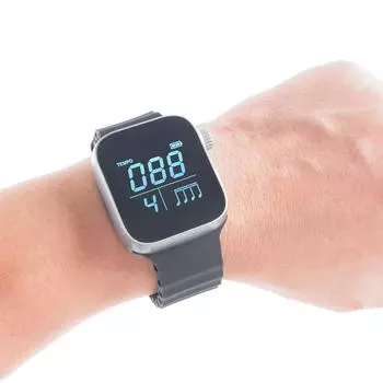 Вибрирующие часы с метрономом, вибрирующий тихий метроном, носимый тренажер Beat Trainer, устройство с метрономом, текстура ABS