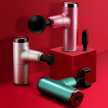 Вибрирующий инструмент, женское массажное расслабляющее устройство, карманный фасциальный пистолет English manual