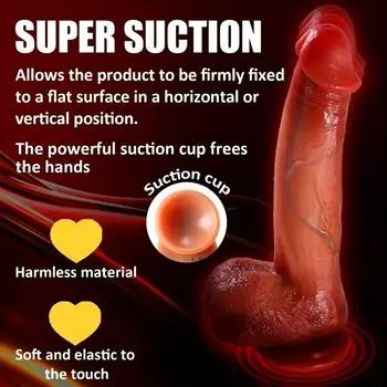 Вибромассажер 8,66 дюйма, 10 телескопических и вибрационных режимов, пульт дистанционного управления, присоска, питание от USB – игрушка для взрослых мужчин и женщин Skin 033