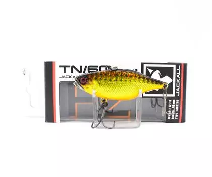 Виброприманка Jackall TN 60 Regular Double Clutch Gold Black (5924)
