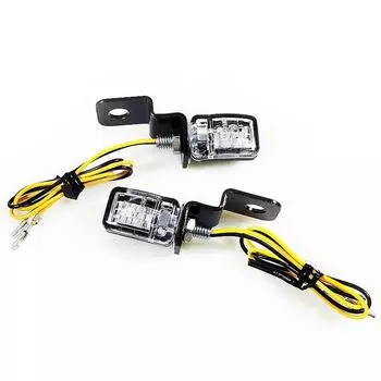 Виброустойчивые индикаторы Кронштейн для фонарей 2 шт. Черный