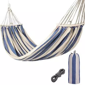 VicBre Hammock Rollover Moon Bar Ultra Load Capacity For 2 Easy to Carry Double, Prevention, Included, Wide, 300kg, Camping, Park, Picnic, People,
