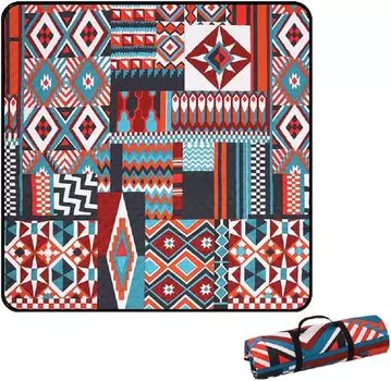 VicBre Leisure Picnic Convenient Удобный для фестиваля цветения Простыня, толстая, легкая, водонепроницаемая, 200-200 см, Простыня, для хранения, складная, компактная,