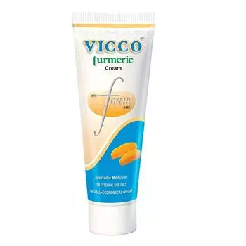 Vicco Крем с куркумой и пеной 70 г - (Упаковка из 2 шт.)