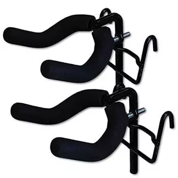 VICHE CATT Гитарная вешалка для гитарной стойки Net Гитарный крючок Настенный держатель Набор из 2 штук Длина дисплея (S (Всего 13см)) чёрный