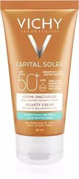 Vichy Capital Soleil Crme Protectrice Pour Une Peau Douce Veloute Spf 50+ TU прозрачный