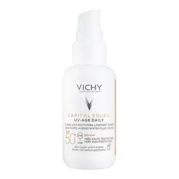 Vichy Capital Soleil UV Age тонирующий крем SPF 50+ 40 мл