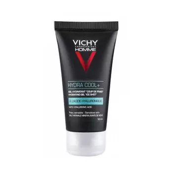 Vichy Homme Hydra Cool+ Увлажняющий гель для лица и глаз 50 мл