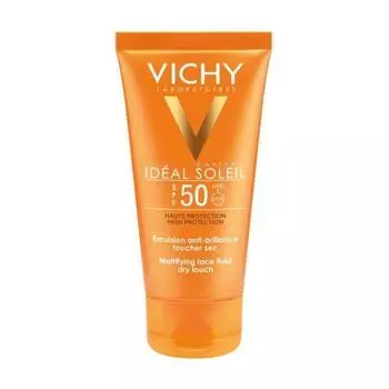 Vichy Ideal Soleil Матирующий Флюид для Лица Dry Touch Spf50 50 мл