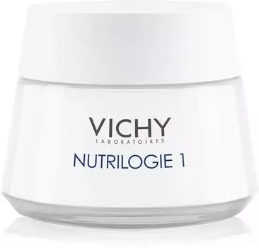 Vichy Крем для лица Nutrilogie 1 для сухой кожи TU прозрачный
