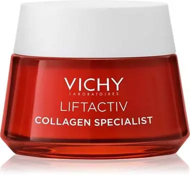 Vichy Liftactiv Collagen Specialist обновляющий лифтинг-крем против морщин TU прозрачный