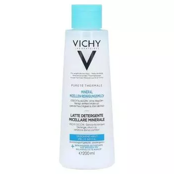 Vichy Pure Thermal Mineral Micellar Cleansing 200ml (dry skin)