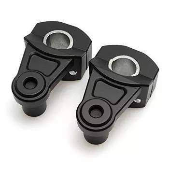 VicsaWin Стандартный руль Проставка руля Внутренний диаметр Применимая высота 55 мм GROM z1000 Мотоцикл Универсальный черный 22 мм/28 мм MSX125/MT-07 MT-09/z800 и т. д. чёрный