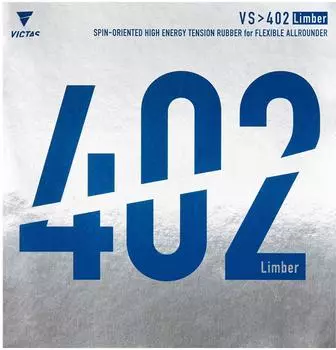 VICTAS Table Tennis Back Soft Rubber VS402 Limber 020391 Red MAX Size