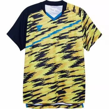VICTAS Table Tennis Game Shirt Unisex Can be worn in official matches Yellow 2XL 031476 V-GS902 (0400) жёлтый