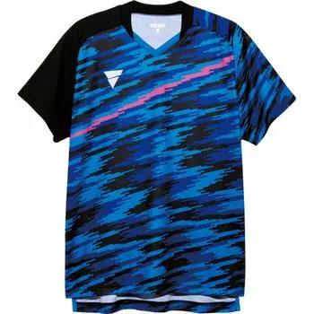 VICTAS Table Tennis Game Shirt Unisex Can be worn in official matches Blue 2XS 031476 V-GS902 (0120) синий