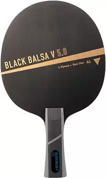 Victas Table Tennis Racket Offensive Shakehand Black Balsa V 5.0 Flare 310444