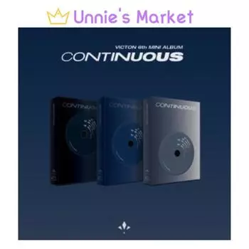 VICTON [CONTINUOUS] 6-й мини-альбом + бесплатный подарок Random,No poster