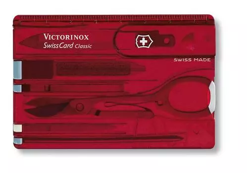 Victorinox 0.7100.TB1 SwissCard Classic (в блистере)