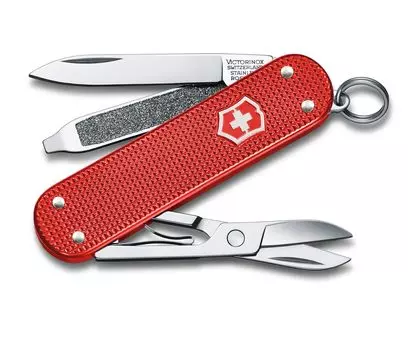 VICTORINOX Classic ALOX Classic Colors Sweet Berry Swiss Army Knife Многофункциональный нож Товары для предотвращения стихийных бедствий Подарок для кемпинга на открытом воздухе