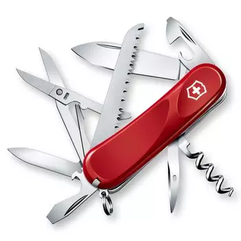 VICTORINOX Evolution 17 швейцарский армейский нож многофункциональный нож пила со штопором швейцарский мультитул с 13 функциями [] 2.3913.SE красный