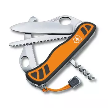 VICTORINOX Hunting XT Grip Swiss Army Knife Многофункциональный нож для кемпинга и потрошения с пилой Швейцарский нож Jutoku с 6 функциями