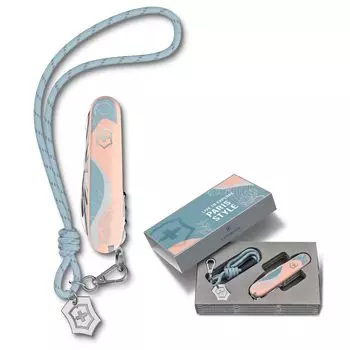 VICTORINOX Live to Explore Companion Paris Style, оснащенный открывалкой для коробок и шариковой ручкой, швейцарский армейский нож, многофункциональный нож для предотвращения стихийных бедствий