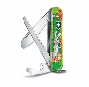 VICTORINOX Мой первый нож Victorinox Animal Edition Rabbit для детей и туристов [] 0.2373.E2
