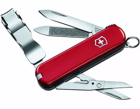 VICTORINOX Nail Clip 580 красный для кемпинга на открытом воздухе многофункциональный инструмент для экстренной помощи предотвращение стихийных бедствий многофункциональный удобный компактный кусачки для ногтей