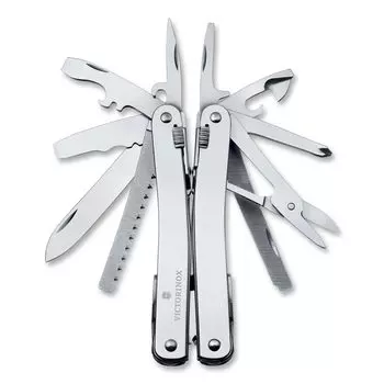 VICTORINOX Outdoor Pliers Tool Swiss Tool Spirit X с нейлоновым чехлом 3.0224.N [гарантия включена] серебряный