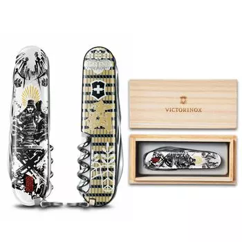 VICTORINOX Sengoku Climber Hideyoshi Toyotomi Swiss Army Knife Многофункциональный нож для коллекции товаров для предотвращения стихийных бедствий Швейцарский многофункциональный инструмент с