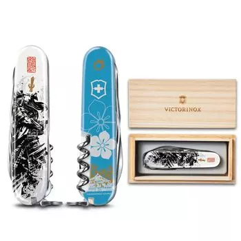 VICTORINOX Sengoku Climber Mitsuhide Akechi Swiss Army Knife Многофункциональный нож для коллекции товаров для предотвращения стихийных бедствий Швейцарский многофункциональный инструмент с 14