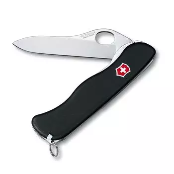 VICTORINOX Sentinel Clip Швейцарский армейский нож для предотвращения катастроф Сделано в Швейцарии, Складной, Маленький, Для улицы, Нож, Многофункциональный, Товары, Кемпинг, Мультитул, чёрный