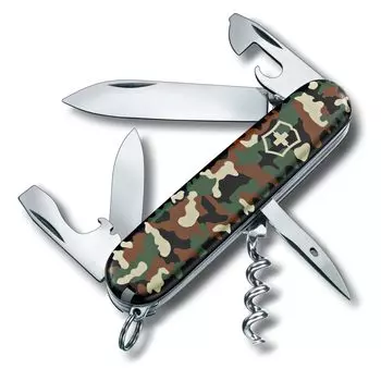 VICTORINOX Spartan камуфляж швейцарский армейский нож многофункциональный нож товары для предотвращения стихийных бедствий на открытом воздухе штопор с плоской отверткой оборудован