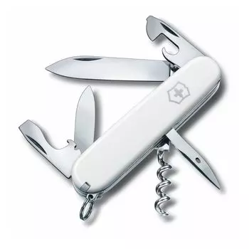 VICTORINOX Spartan White Swiss Army Knife Многофункциональный нож Товары для предотвращения стихийных бедствий на открытом воздухе Штопор с плоской отверткой Оснащен белый