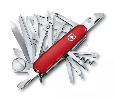 Victorinox Swiss Champ швейцарский армейский нож красный