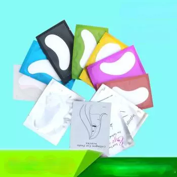 Вид изоляции привитых ресниц, клей для глаз, изоляция ресниц, клейкая прокладка для верхних и нижних ресниц, коллагеновая маска для глаз