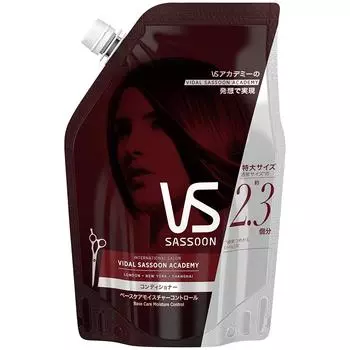 Vidal Sassoon Conditioner Base Care Moisture Control Refill Extra Large Size 800g [Large Capacity]