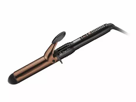 Vidal Sassoon Curl Hair Iron 32 мм Magic Shine Overseas совместимый с 5 уровнями регулировки температуры, крышка трубки в комплекте черный VSI-3232KJ