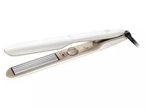 Vidal Sassoon Hair Double Protect Straight Compatible with 7 Level Temperature White Iron, Iron, Overseas, Adjustment, VSI-1070/WJ