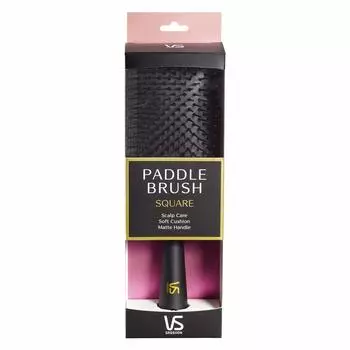 Vidal Sassoon Matte Black Paddle Brush Square