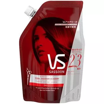 Vidal Sassoon Shampoo Base Care Moisture Control Сменный блок Extra Large Size 800ml [Большая емкость]