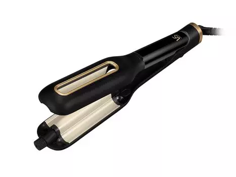 Vidal Sassoon Wave Curling Compatible with 5 Level Temperature 3 Level Wave Black Iron, Iron, Overseas, Adjustment, Adjustment, VSW-1600/KJ