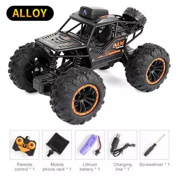 Video Car With Camera Remote Control Car Off-Road Vehicle Charging High Speed Drift Wireless, Children S Toys 1:18