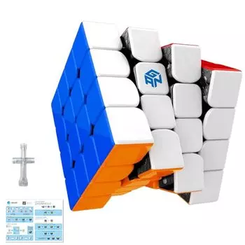 Видео процедуры завершения GANCUBE GAN 460 M Stickerless 4x4 Competition GAN460M GANCUBE [4x4 включен]