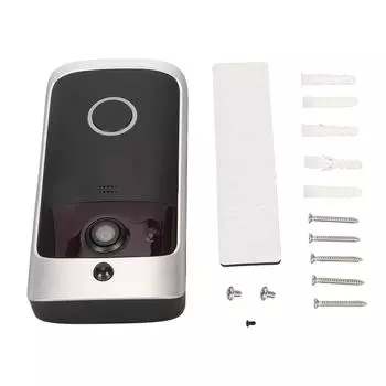 Видеодомофон 720P 140 градусов Широкоугольный объектив Ночное видение Обнаружение движения Голосовой домофон Беспроводной