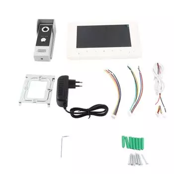 Видеодомофон Дверной звонок Умный Видеодомофон Электронный контроль доступа для вилл, отелей, офисов