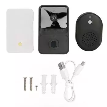 Видеодомофон HD ночное видение IP65 водонепроницаемый обнаружение движения удаленный мониторинг беспроводное видео