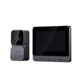 Видеодомофон M10 с экраном 4,3 , 2,4G Ad Hoc, ночным видением HD и голосовым мониторингом внутренней связи M10